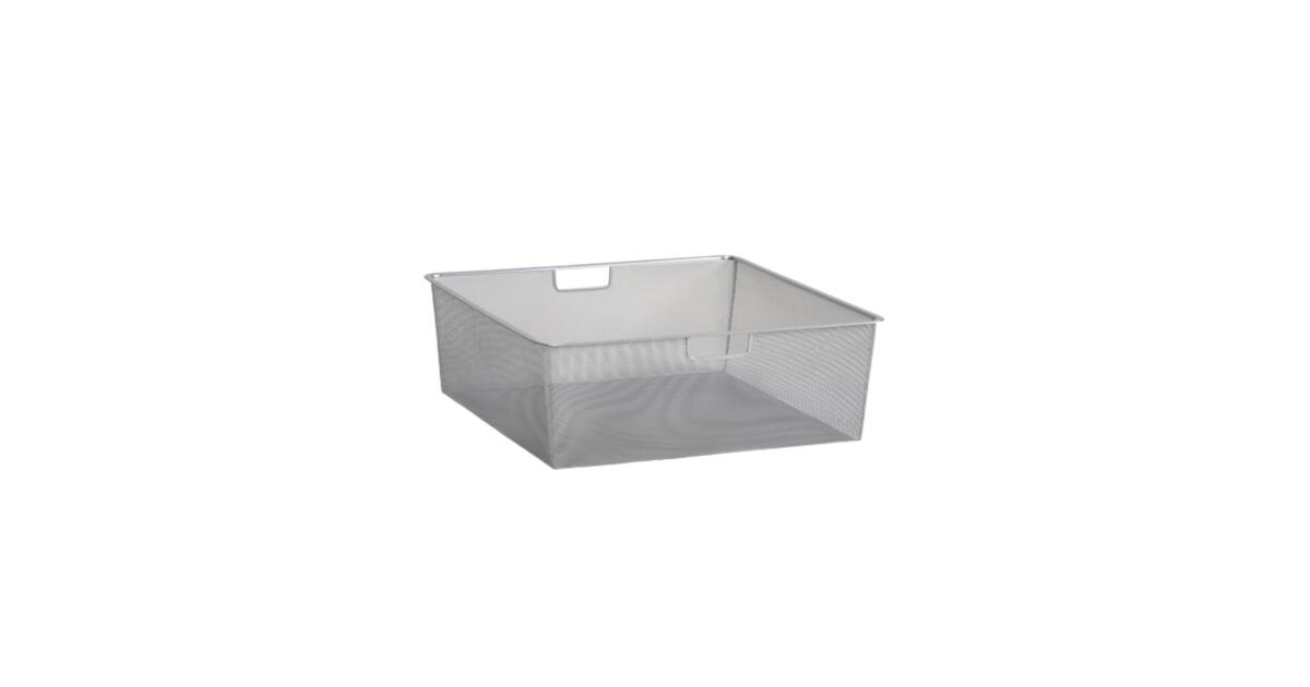 Elfa Meshkurv 55/2 standard platinum 527x527x185 mm | Maxbo