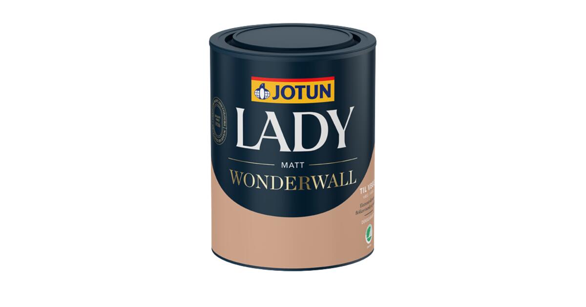 Jotun Interiørmaling lady wonderwall hvit base 0.68l | Maxbo