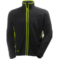 Helly Hansen svart/limegrön fleecejacka, storle.. | Köp på (744997547